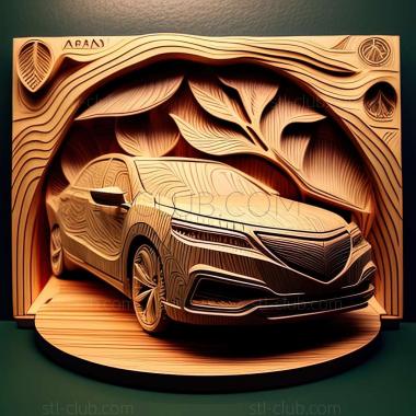 3D модель Acura RLX (STL)